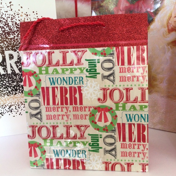 LOT OF 10 CHRISTMAS GIFT BAGS - Picture 10 of 11